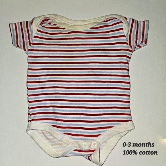 5/20 Stripes baby onesie - Picture 1 of 1